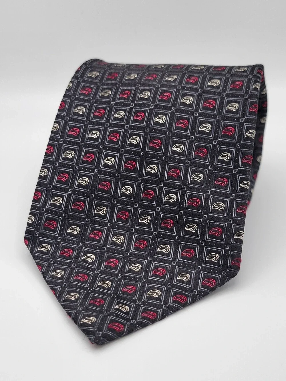 Vintage Robert Talbott Best of Class Geomeyric Paisley Silk Medallion Tie USA